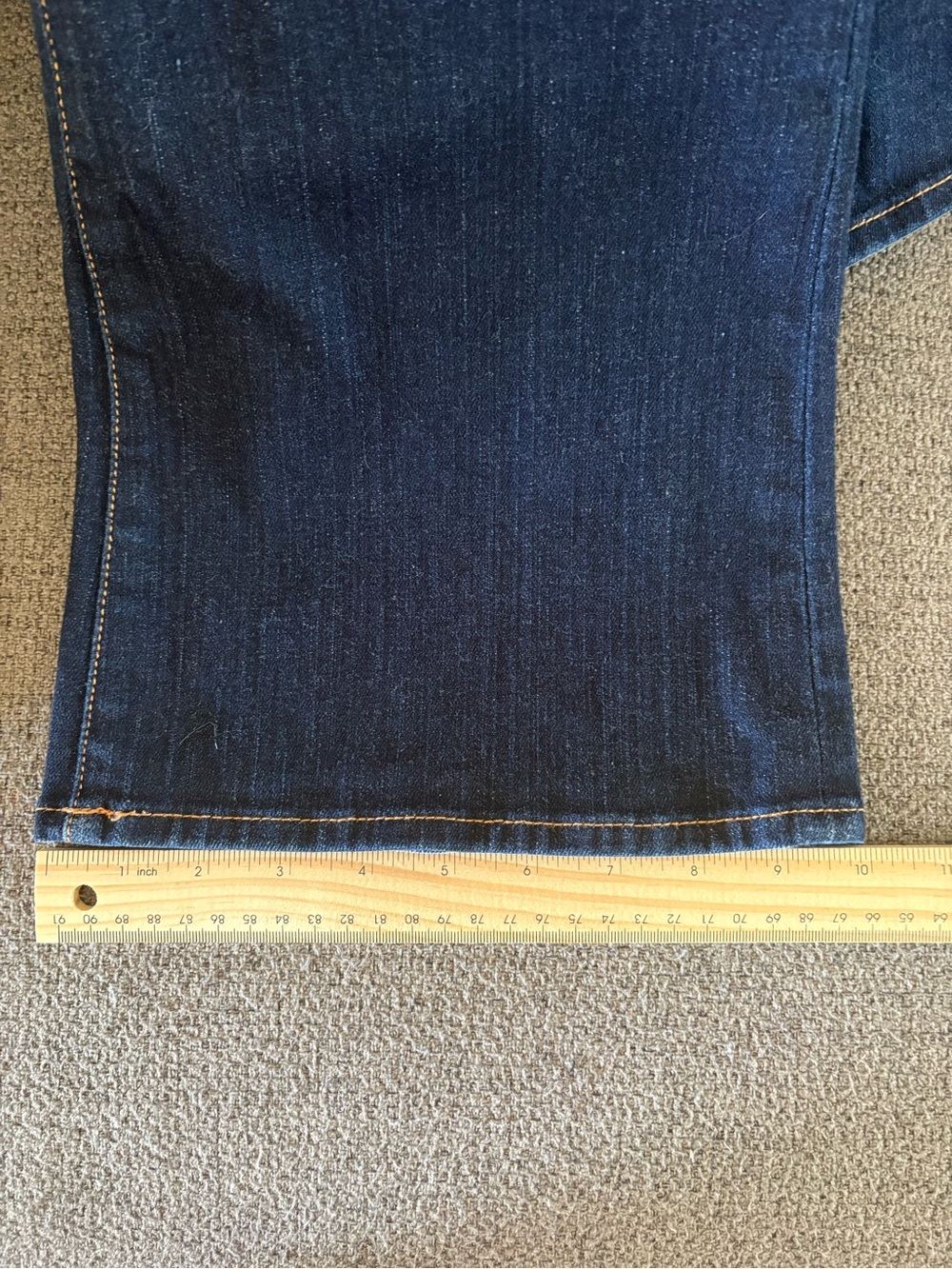 J Brand Flare Leg 800 Ink Dark Wash Jeans Sz 28 Y2K Denim Excellent Preowned - Picture 13 of 14